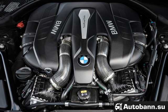 Фото двигателя BMW 7 series 2016 года тест драйв двигателя БМВ 7 серии 2016 и видео