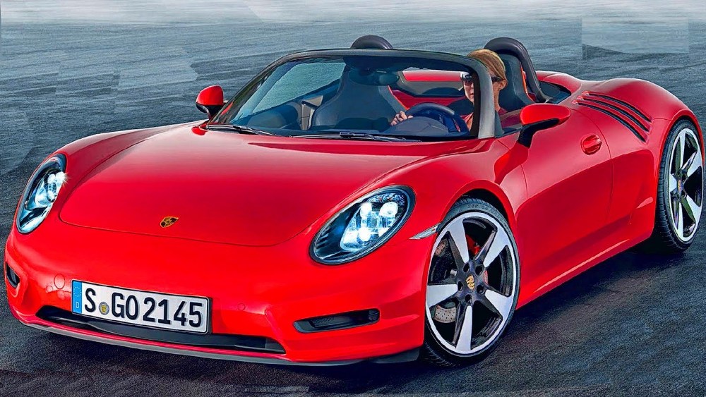 Новый спорткар Porsche 2016 года новый двухдверный Porsche