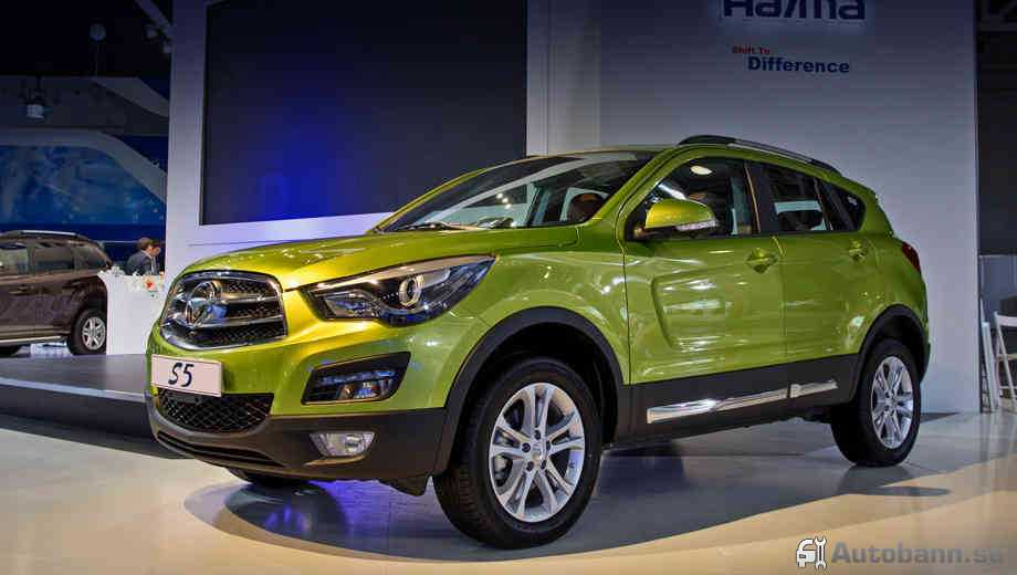 Китайский кроссовер Haima S5 2016 года новые китайские авто Haima S5 2016 года