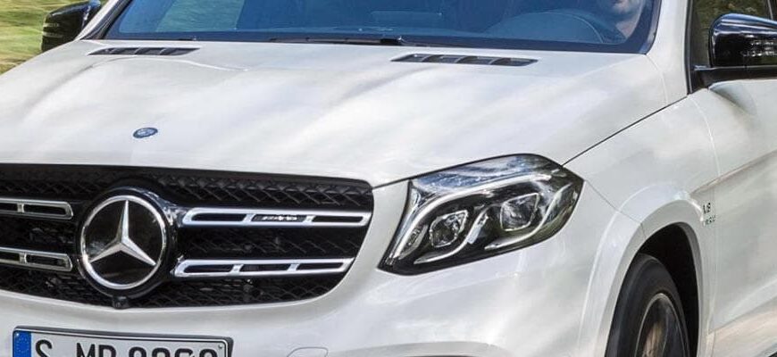 Чем порадует новый Мерседес GLS в 2016 году? 3 новый GSL Mercedes Benz 2016