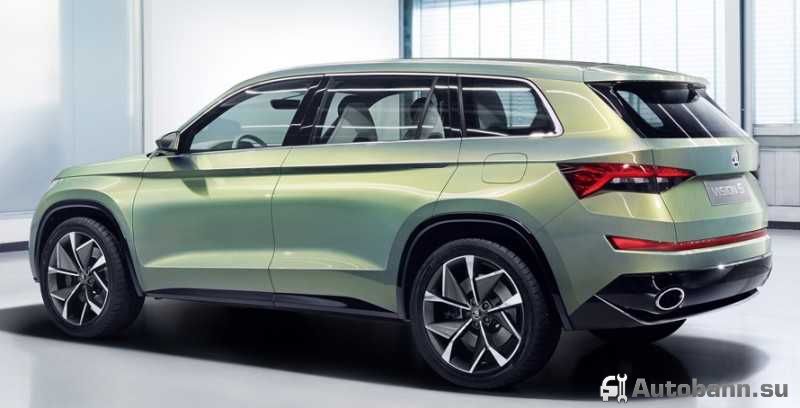 Экстерьер Skoda Kodiaq шкода новый кроссовер 2016 фото