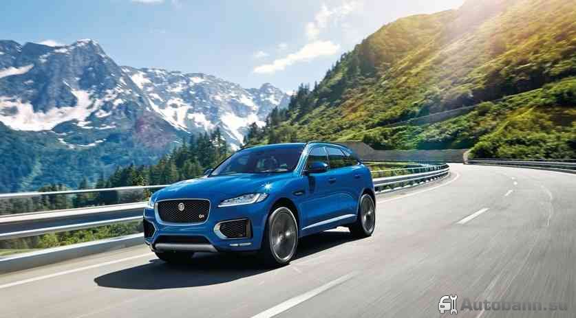 Паркетник F-Pace от Ягуар кроссовер F-Pace ягуар и фото