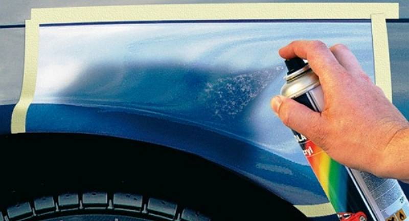 Красим авто из баллончика как покрасить машину баллончиком в домашних условиях