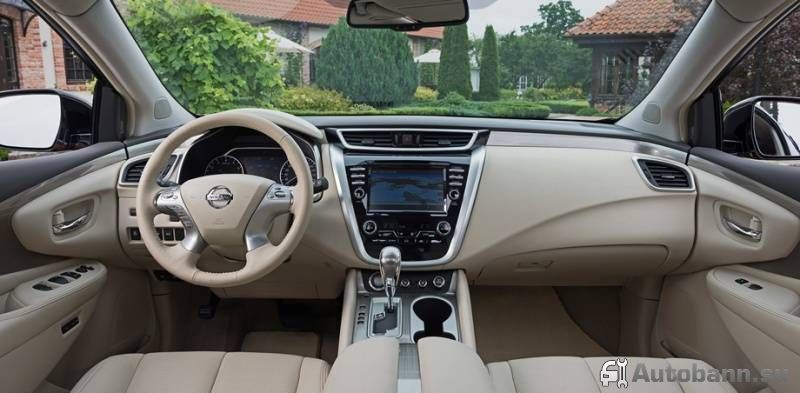 Салон Ниссан Мурано 2017 технические характеристики кроссовера nissan murano