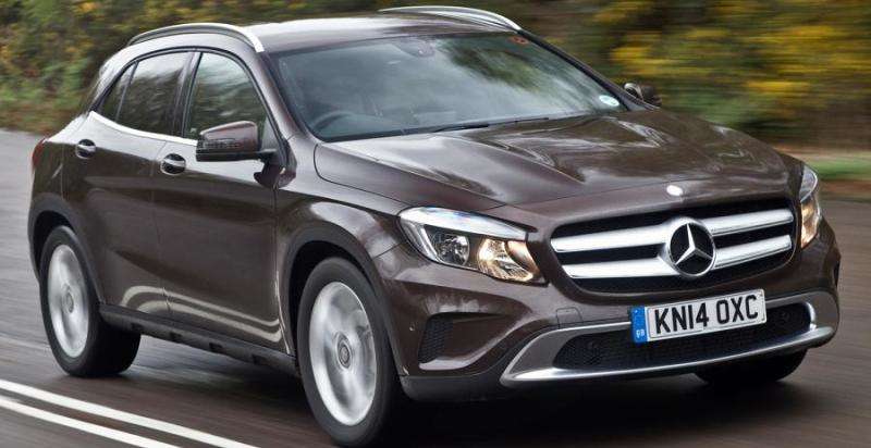 Mercedes GLA потеря стоимости автомобиля по маркам