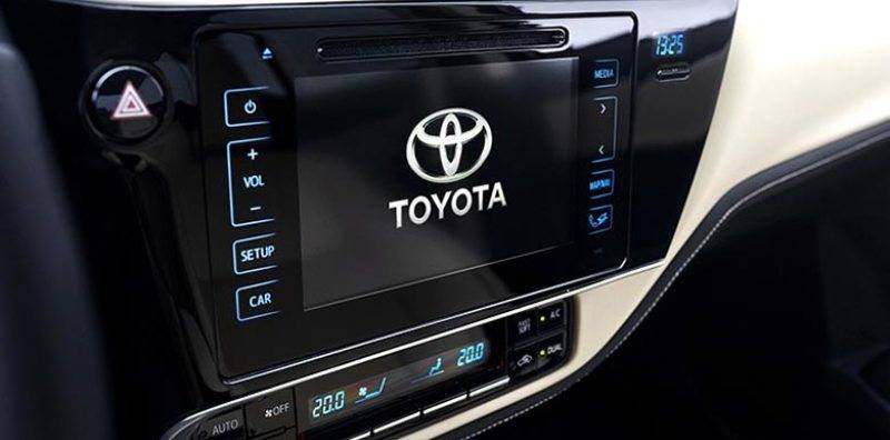 Мультимедиа Toyota Corolla новая мультимедиа тойота королла 2017 комплектации и цены