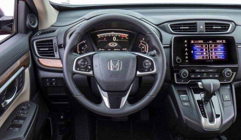 Приборная панель японского кроссовера Хонда хонда cr-v приборка 2017 года