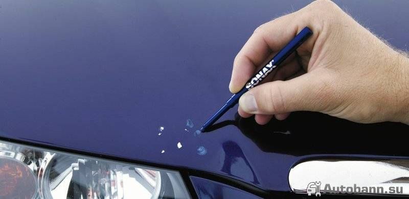 Восковой маркер устранение царапин на автомобиле без покраски