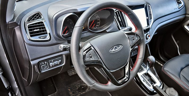 Передняя панель Chery Tiggo 5 Чери Тигго 5 и штатный клиренс