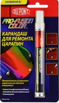 Карандаш DuPont Pro-Fusion Color устранение мелких царапин на автомобиле без покраски