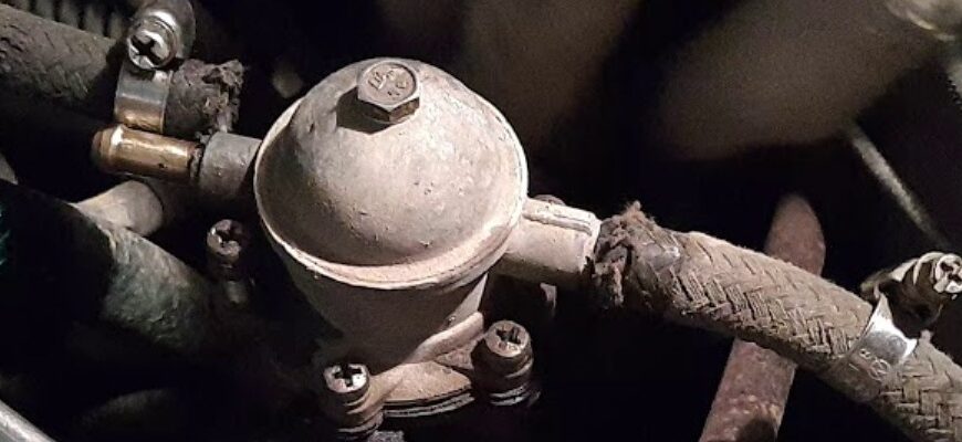 замерз бензонасос что делать