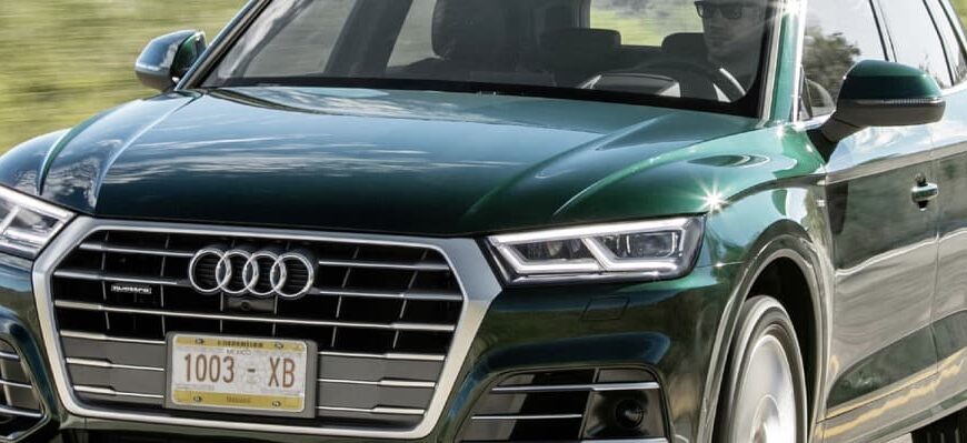 Новый кроссовер Audi Q5 2017 и тест-драйв второго поколения 2 Audi Q5 2017 фото новый