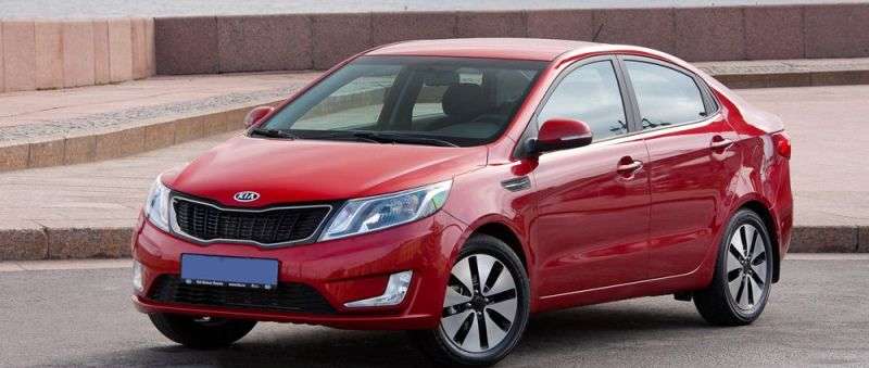 Kia Rio - седьмая позиция в списке рейтинг угоняемости легковых автомобилей 2016 Москва и таблица