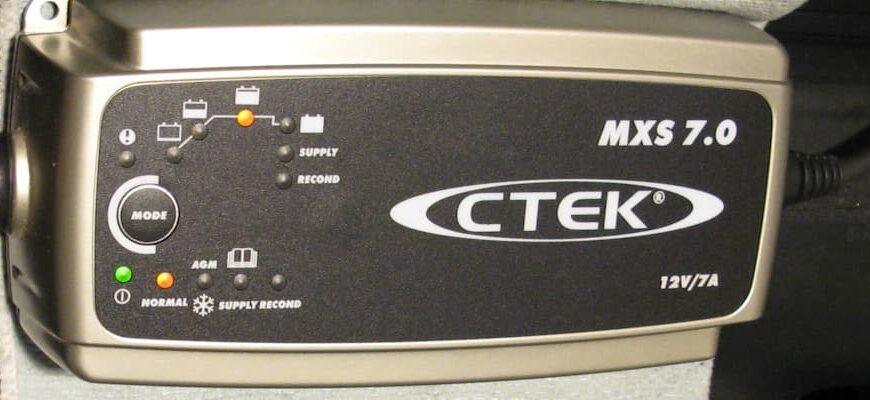 CTEK MXS 7.0 – зарядное устройство для AGM аккумуляторов универсального типа 10 зарядка AGM аккумуляторов