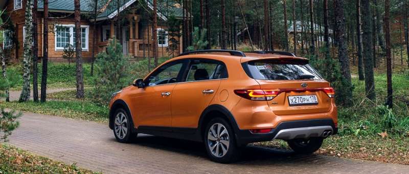Экстерьер хэтчбека КИА Рио кросс-хэтчбек Kia Rio X-Line цена