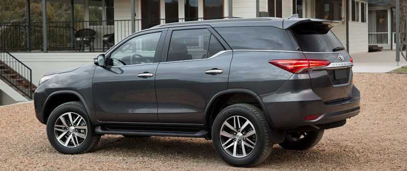 Внешний вид внедорожника Toyota Fortuner второй генерации Тойота Fortuner 2017 и технические характеристики