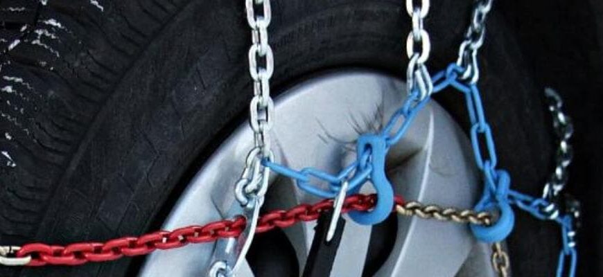 Суперконтакт или цепи на шины для зимы и другие противобуксовочные приспособления 1 цепи для колес автомобиля