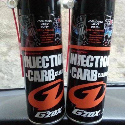 GZox Injection & Carb Cleaner раскоксовка авто двигателя и чем лучше
