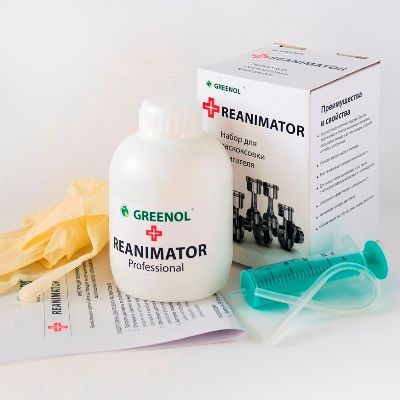 Greenol Reanimator Professional раскоксовка колец двигателя и чем лучше делать