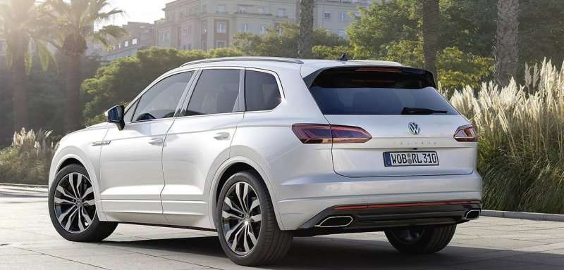 Экстерьер нового кроссовера VW Touareg новый туарег 2018 тест драйв
