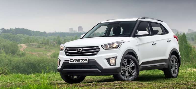 Hyundai Creta цена этого экземпляра в рейтинге недорогих кроссоверов всех марок