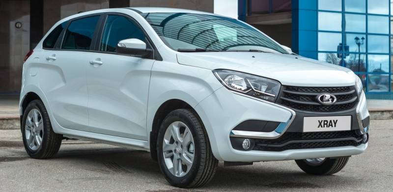 CUV Lada XRAY лучших кроссоверов 2019 года выпуска стоимостью до миллиона рублей
