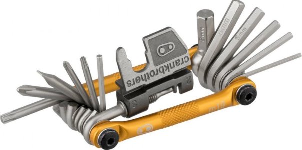 Набор Crank Brothers Multi Tool 19 натяжка цепи на скоростном велосипеде