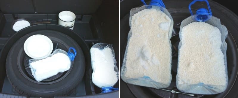 Селитра как убрать влагу из машины