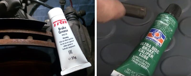 Permatex Ultra Disc Brake Caliper Lube и TRW PFG110 купить смазку направляющие тормозного суппорта